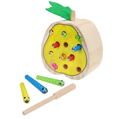 Деревянная магнитная рыбалка Груша Рыжий Кот ИД-5549 1